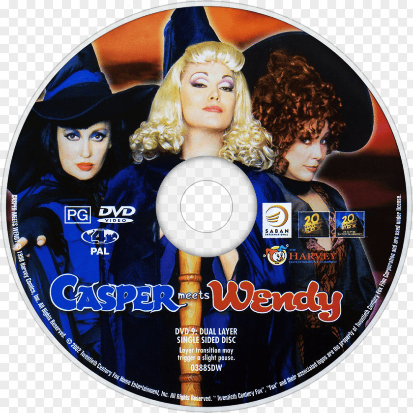 Hilary Duff Casper Meets Wendy The Good Little Witch DVD PNG