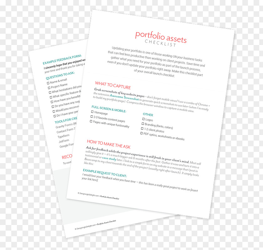 Portfolio Templates Font Brand PNG