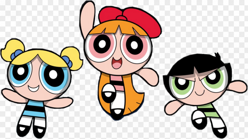 Smile Style Bubbles Powerpuff Girls PNG