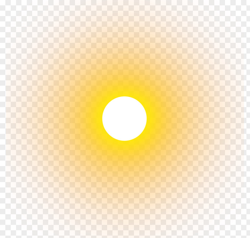 The Sun Rises In East Yellow Circle Wallpaper PNG