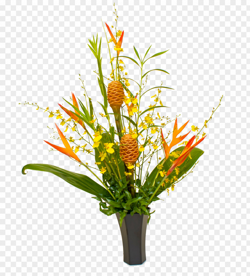 Tropical Flower Hawaii Bouquet Cut Flowers Floral Design PNG