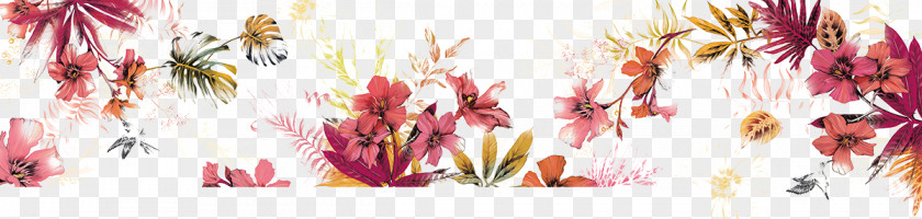 Delicate Floral Background Pattern Design Flower Illustration PNG