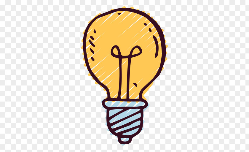 Doodle Incandescent Light Bulb Photography PNG