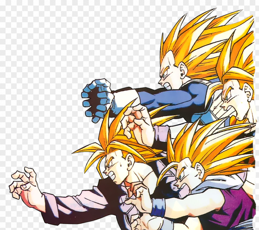 Goku Trunks Gohan Vegeta Piccolo PNG