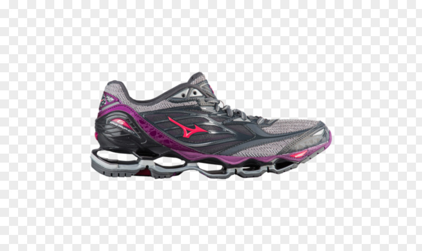Purple Mizuno Running Shoes For Women Corporation Sports WAVE PROPHECY 6 (W) Trainers Women's Wave Catalyst 2 Shoe Clothing PNG