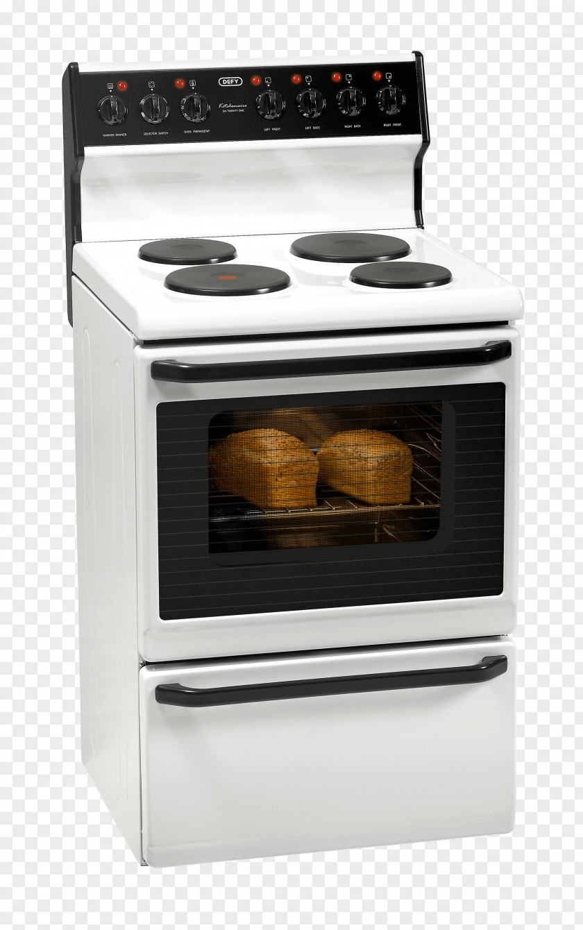 Stove Cooking Ranges Electric Oven Hob Defy Appliances PNG