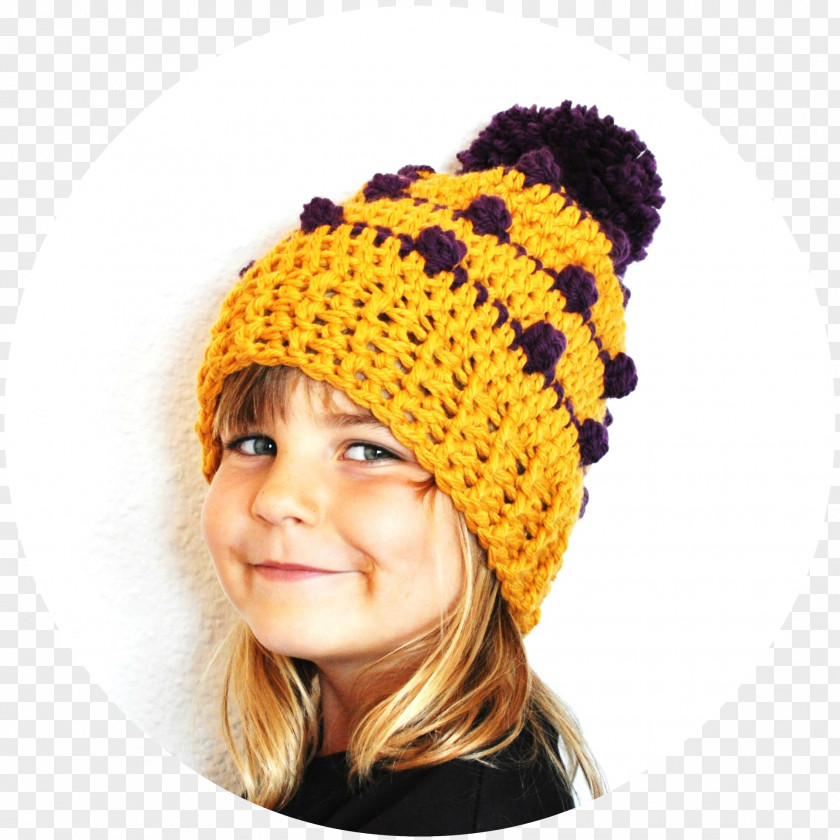 Beanie Crochet Bonnet Wool Fashion PNG