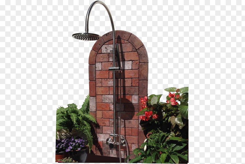 Brick Solar Water Heating Shower Electric Electricity PNG