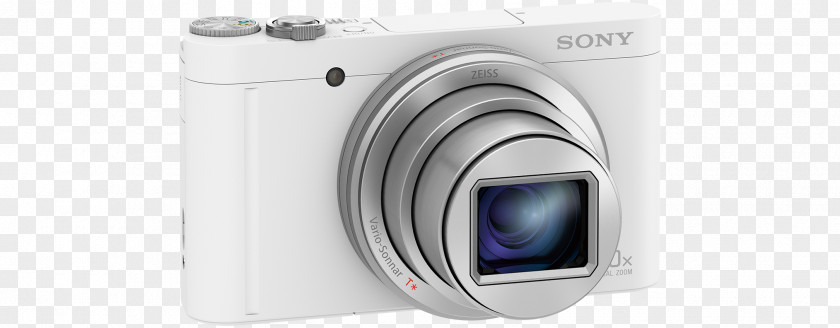 Camera Mirrorless Interchangeable-lens Sony Cyber-shot DSC-WX500 Point-and-shoot Zoom Lens PNG