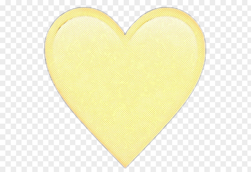Heart Yellow Cartoon PNG