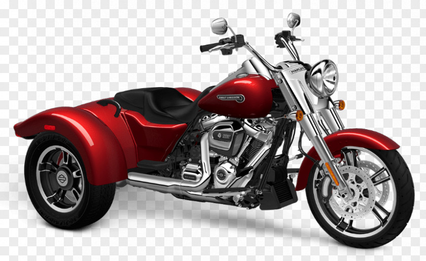Motorcycle Harley-Davidson Freewheeler Motorized Tricycle Tri Glide Ultra Classic PNG
