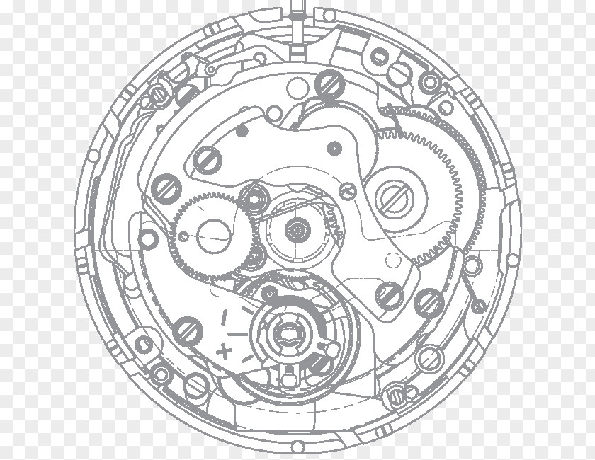 Movement In Art Automatic Watch Seiko Mechanical PNG