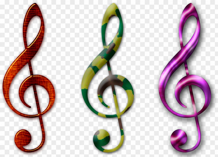 Musical Note Clef Treble Royalty-free PNG