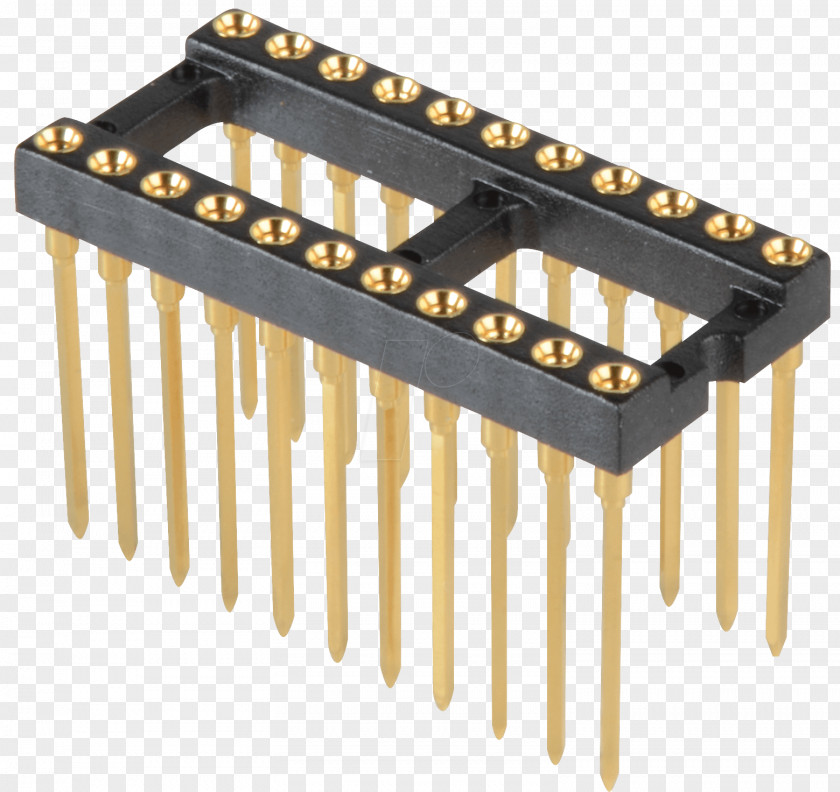 Pin Gold Plating Adapter Material Header Gilding PNG