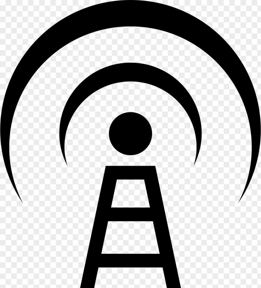 Radio Broadcasting Telecommunications Tower PNG