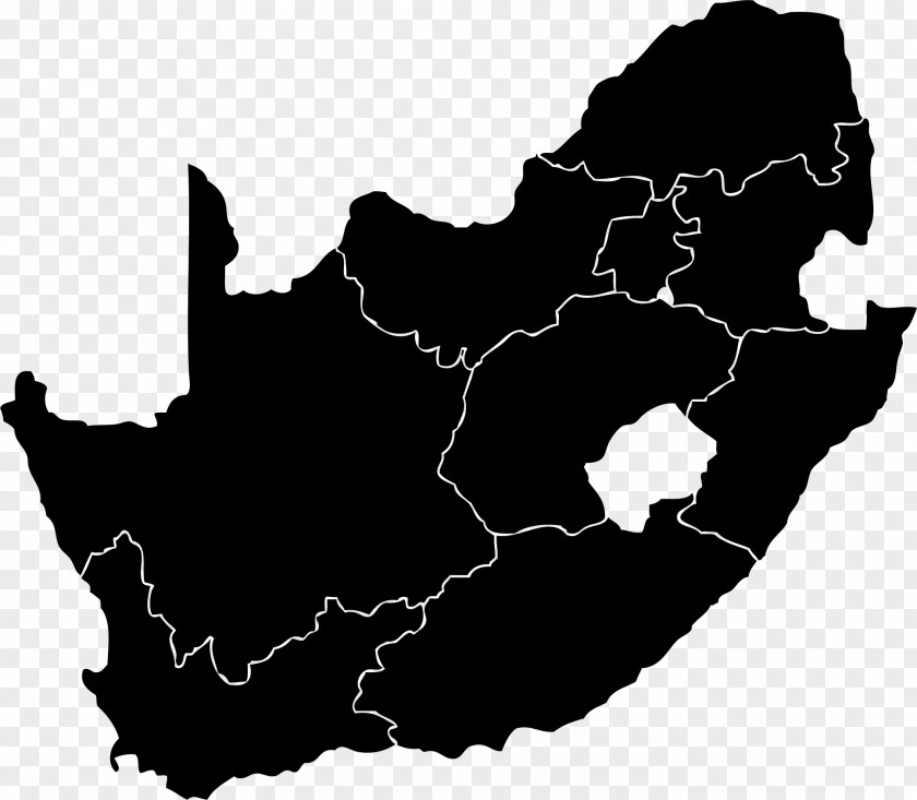 South Africa Vector Map Royalty-free PNG