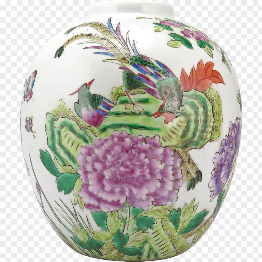Vase Chinese Ceramics Porcelain Flowerpot PNG