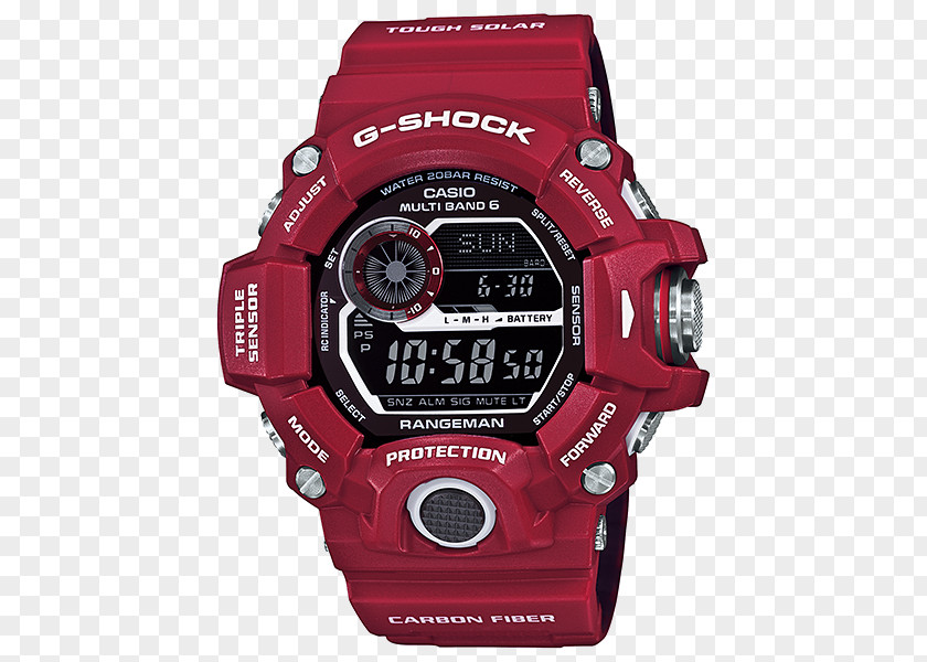 Watch G-Shock Master Of G GW9400 Casio PNG