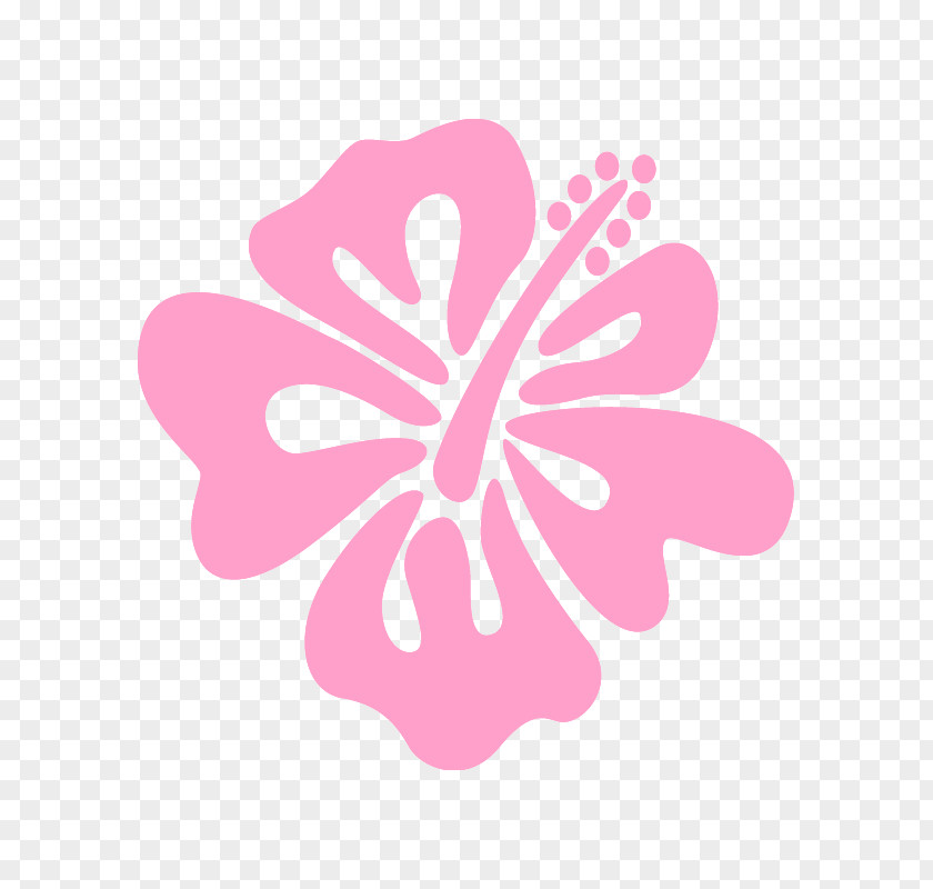 Flower Hibiscus Tea Sticker Vinyl Group PNG