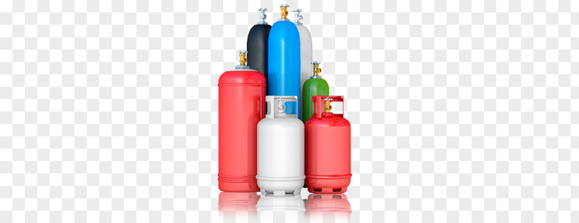 Industrial Gas Cylinder Propane Helium PNG