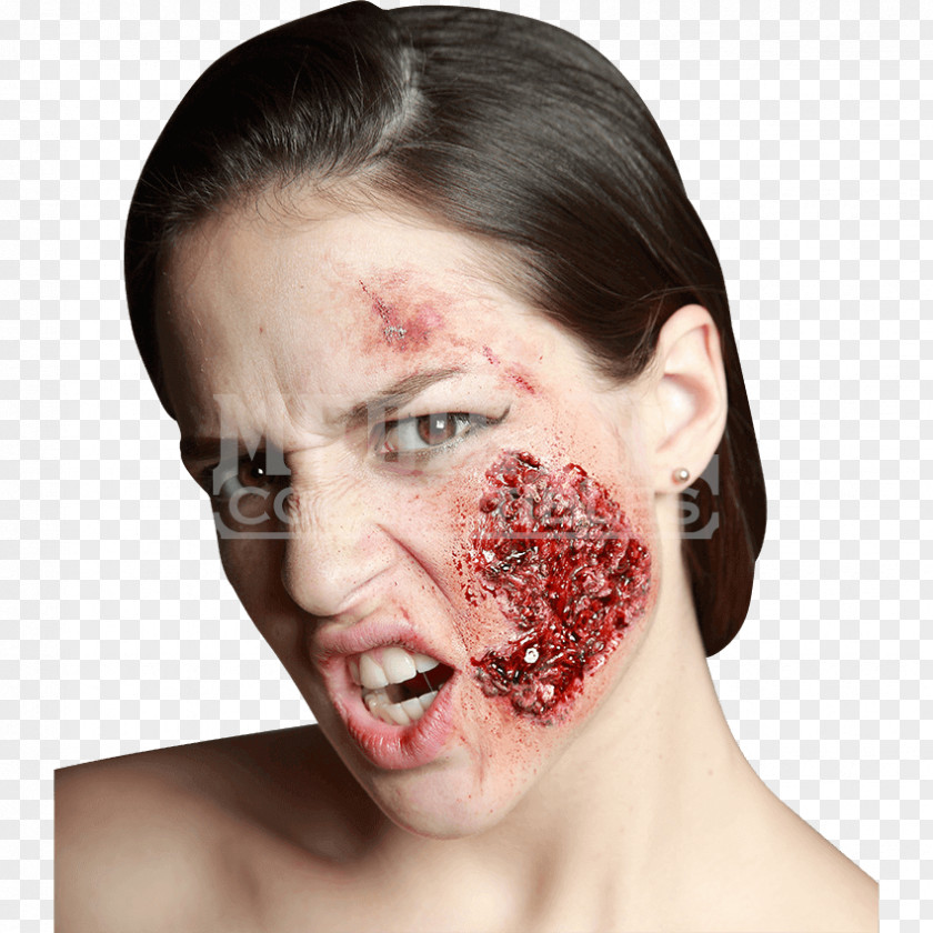 Nose Cheek Make-up Wound Lip PNG