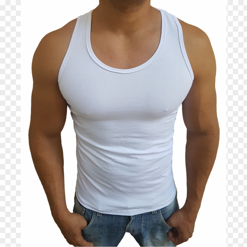 T-shirt Sleeveless Shirt Undershirt Collar PNG