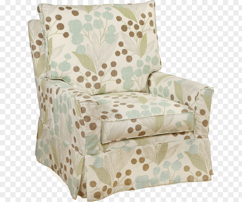 Glider Swivel Chair Recliner Slipcover PNG