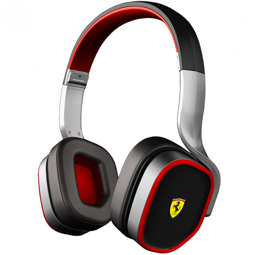 Headphones Scuderia Ferrari Car Grand Tourer PNG