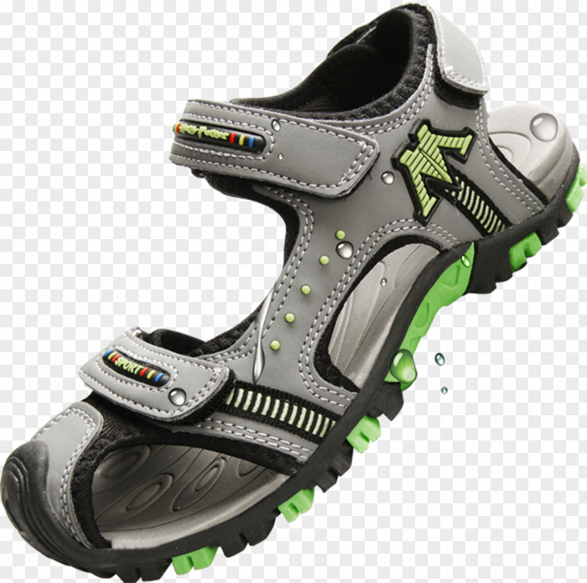 Omnibearing Stereo Air Permeable Sandal Slipper Shoe PNG