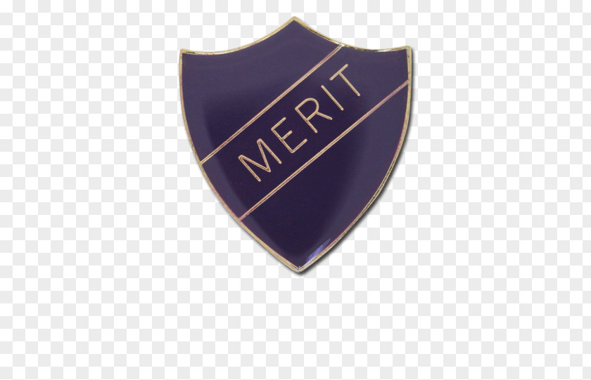 Purple Shield Badge Emblem PNG
