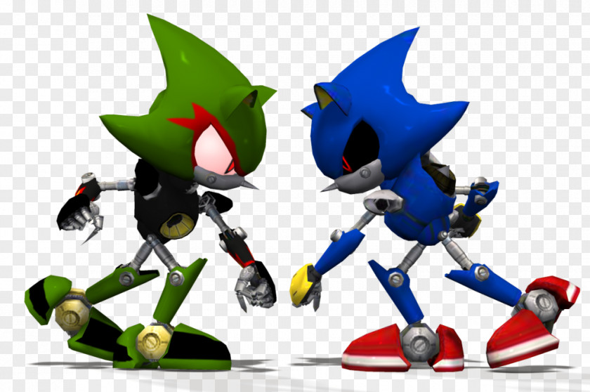 Sonic The Hedgehog Metal Espio Chameleon Silver PNG