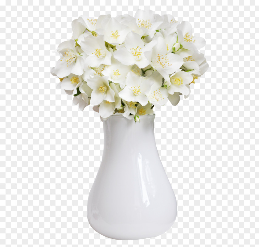Vase Flowers In A Floral Design Download PNG