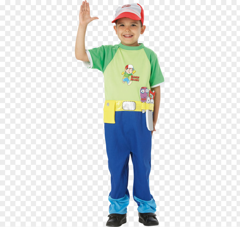 Child Handy Manny Disguise Costume Dress-up PNG