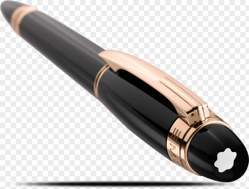 Gold Pens Montblanc Fountain Pen Ballpoint PNG