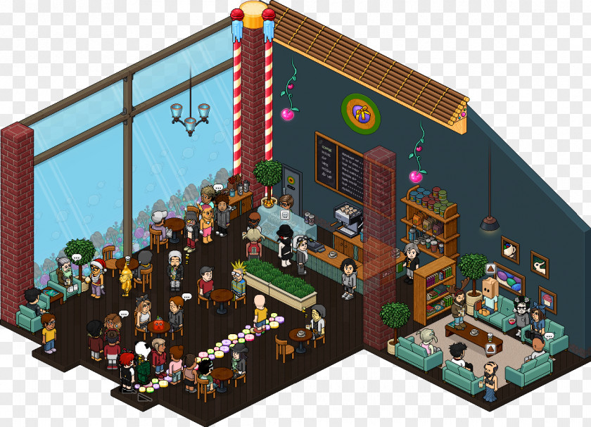 New Record Habbo Cafe Room Imgur Game PNG