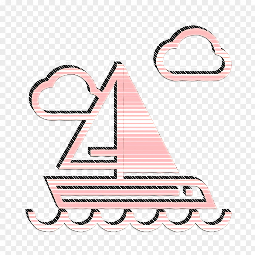 Tourism And Travel Icon Sailboat Boat PNG