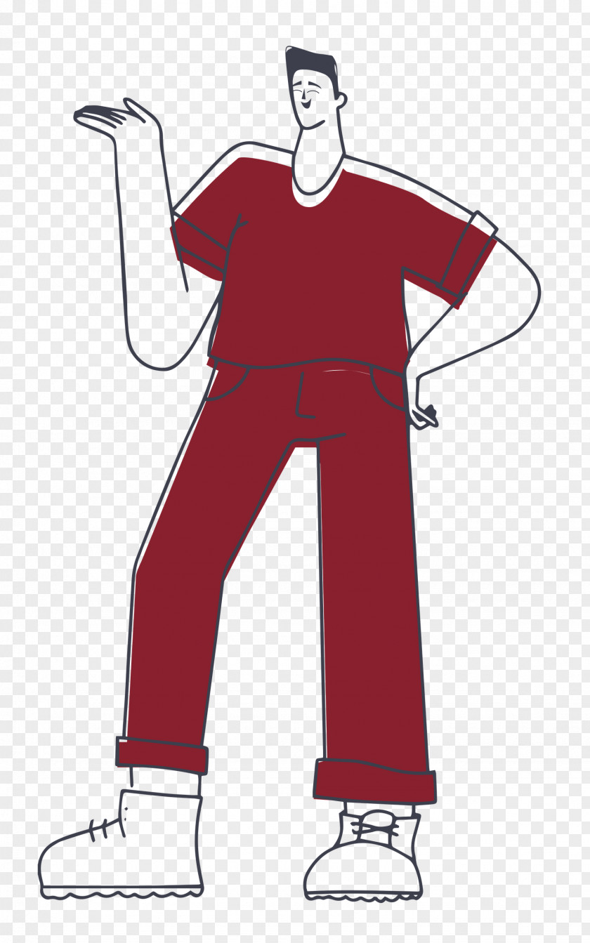 Boy Standing PNG