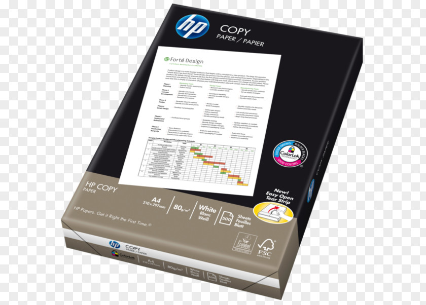 Copy Paper Hewlett-Packard Standard Size Printer Special Fine PNG