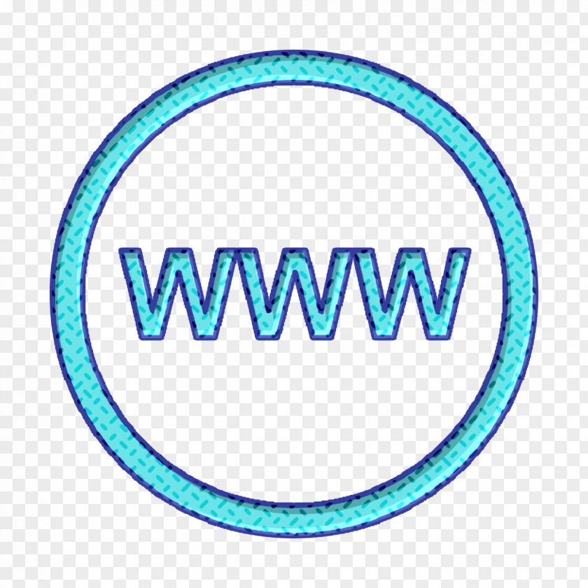 Symbol Electric Blue Data Comunication Icon Internet Www PNG