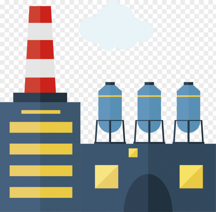 Vector Creative Icon Design Factory Chimney PNG