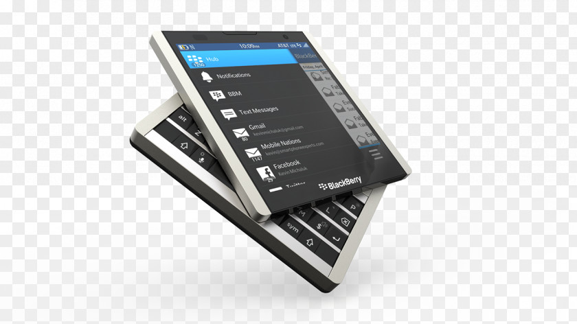 BlackBerry Smartphone Square PNG
