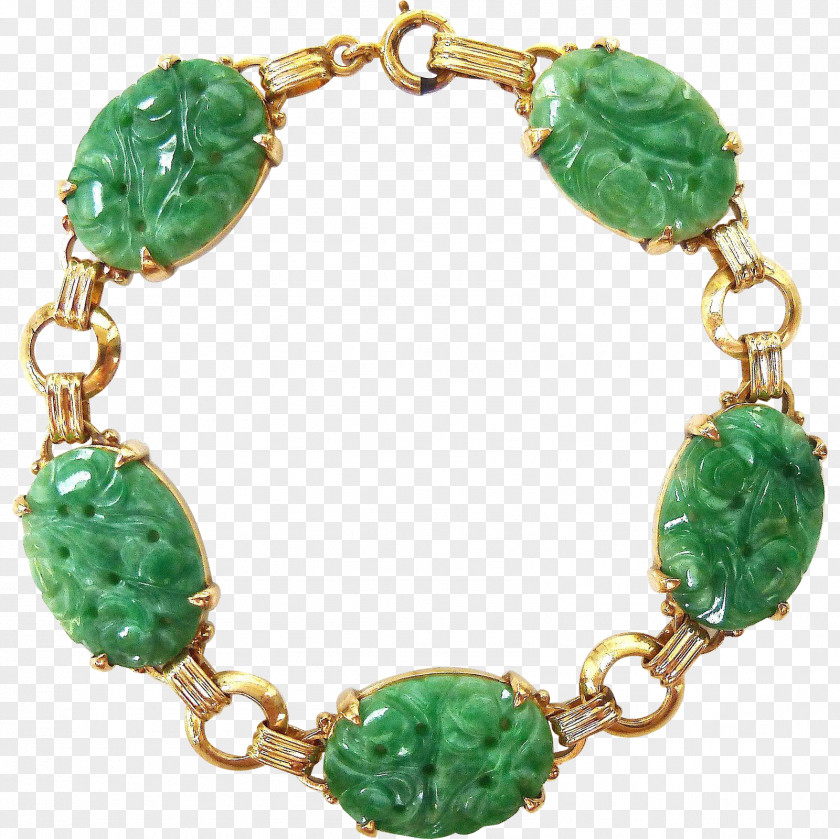 Emerald Jade Bracelet Body Jewellery Bead PNG