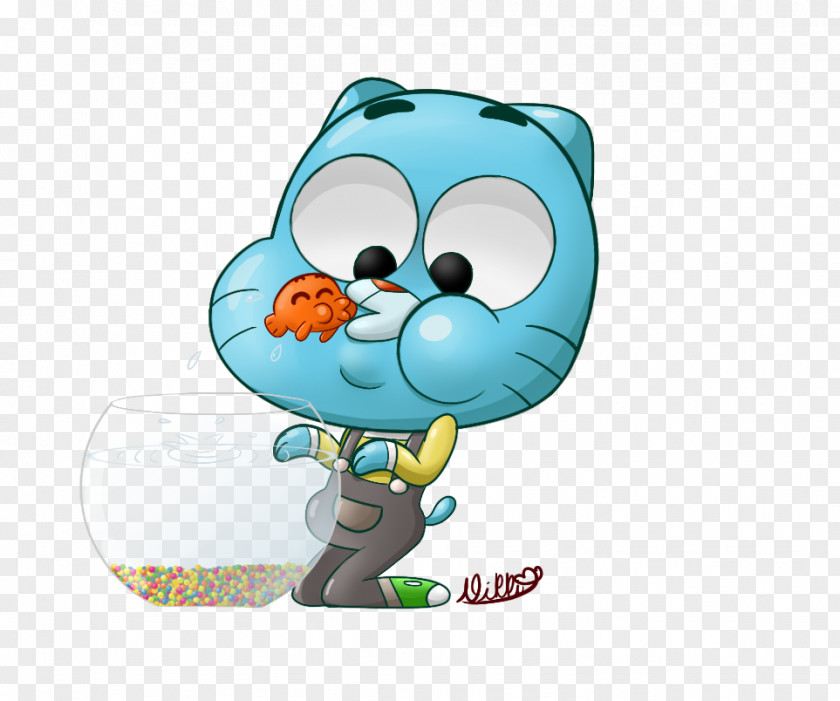 Fictional Character Turquoise Gumball PNG