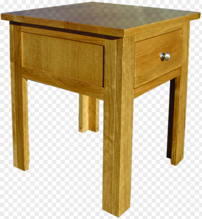 Oak Bedside Tables Furniture Drawer Living Room PNG