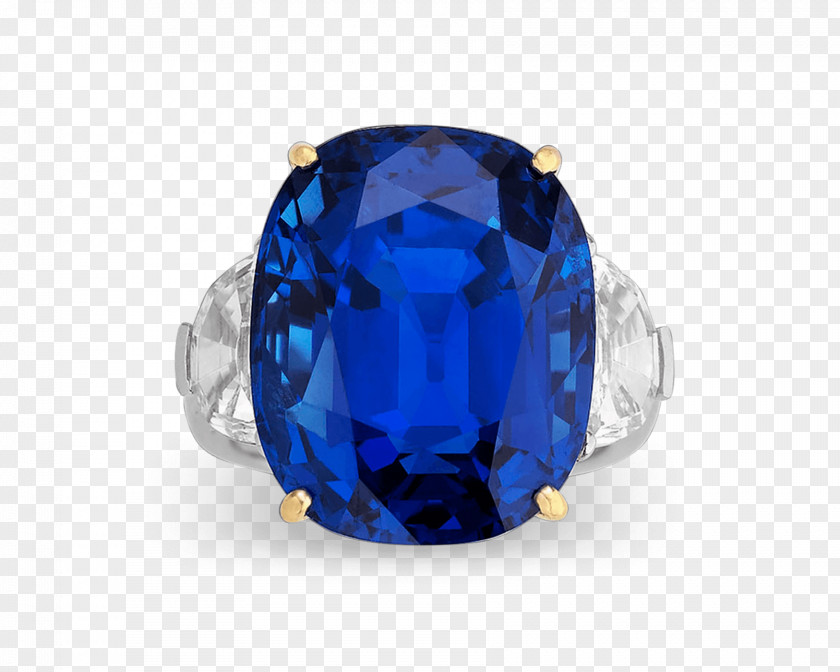 Sapphire Wedding Ring Blue Carat PNG