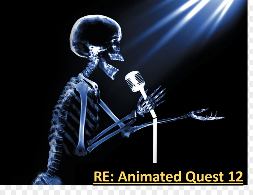 Skeleton Human Singing Bone PNG