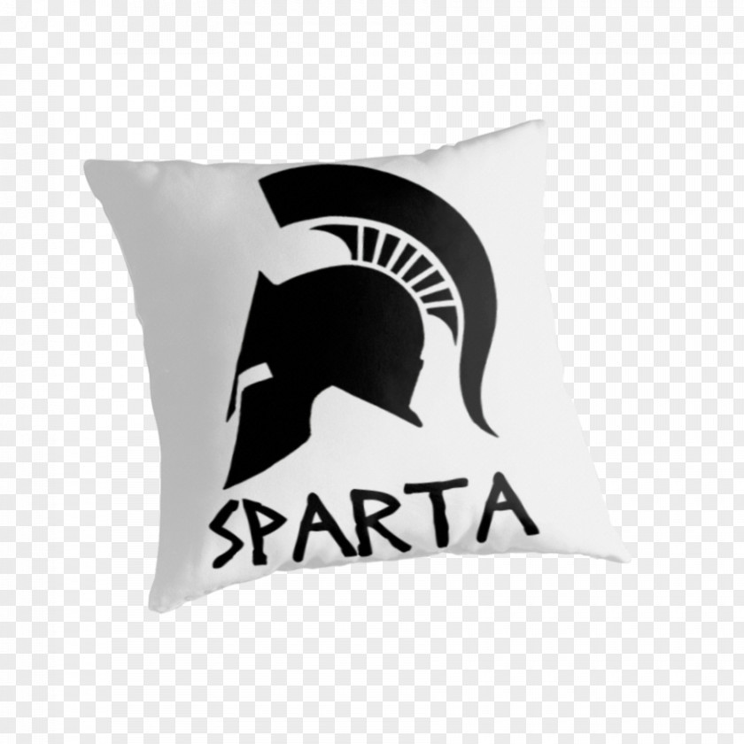 Spartan Helmet Cushion Throw Pillows Army PNG