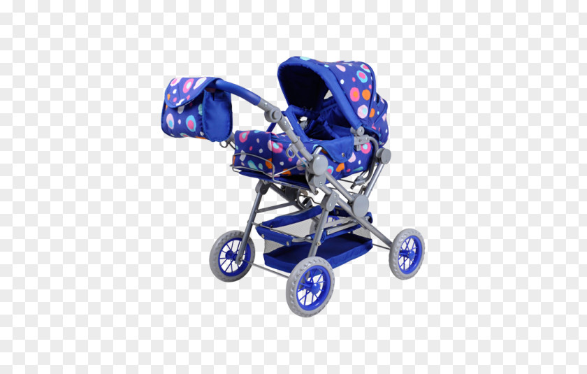 Blue Splash Electric Doll Stroller Baby Transport PNG