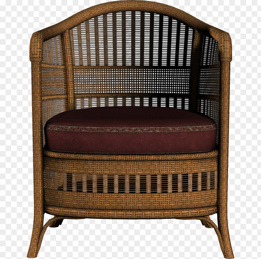 Chair Furniture Table Wicker PNG