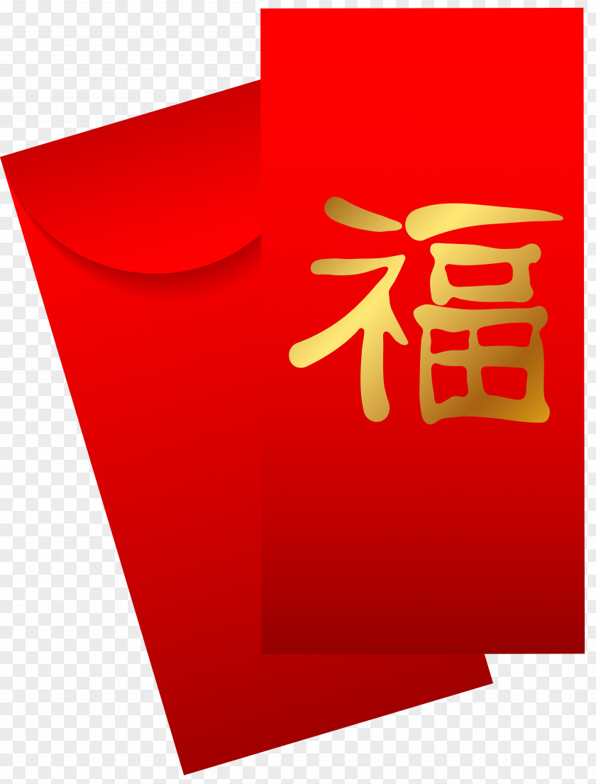 Chinese Food Red Envelope Mail Clip Art PNG